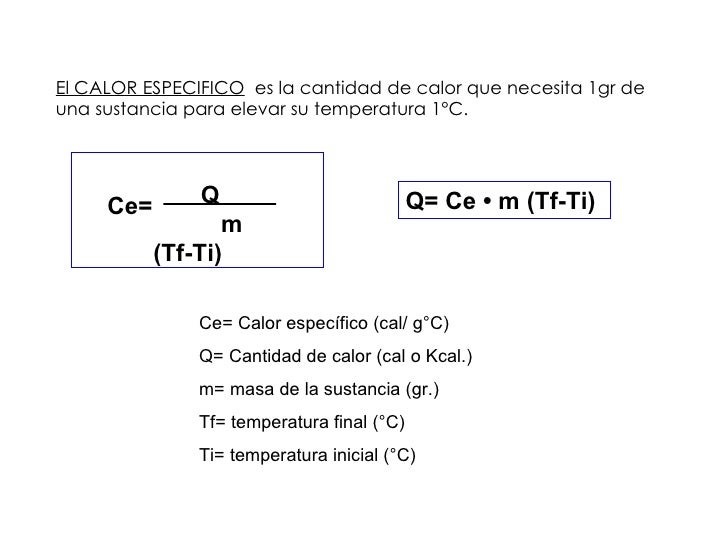 Calor y temperatura Calor y temperatura