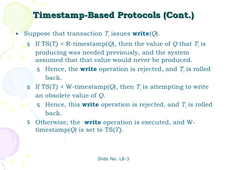 time protocol stamping