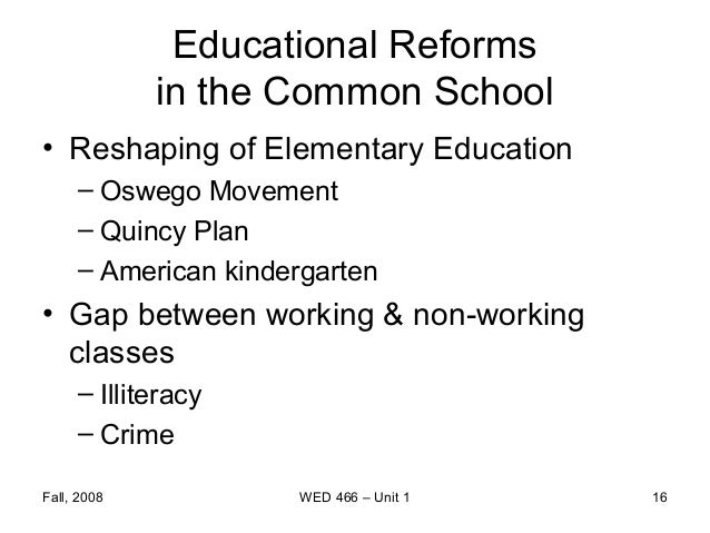 the common school movement Henry barnard, advocate of common schools the common school movement amalgamated the need of factory owners for a disciplined and productive workforce. the common school movement Henry barnard, advocate of common schools the common school movement amalgamated the need of factory owners for a disciplined and productive workforce.