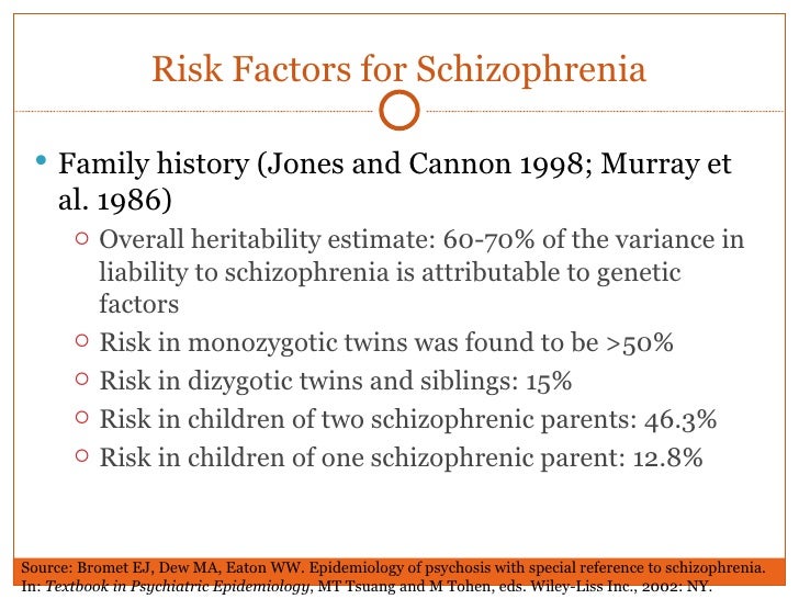 Epidemiology of schizophrenia   wikipedia
