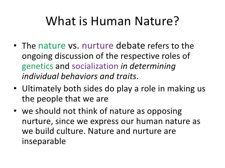Nature Vs Nurture Study Cases Nature Vs Nurture Study Cases