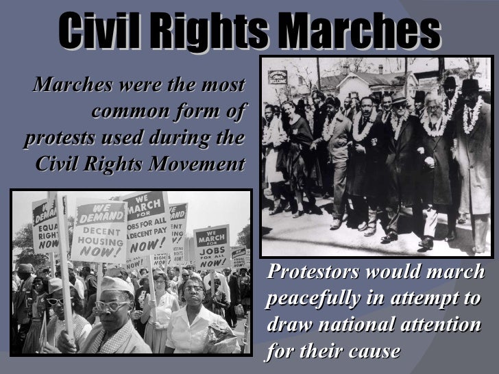 The advancement of civil rights movement