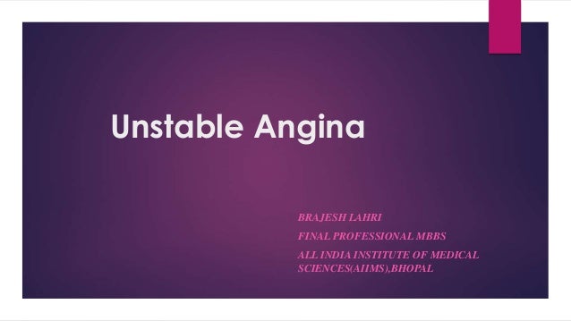 stable vs unstable angina pdf