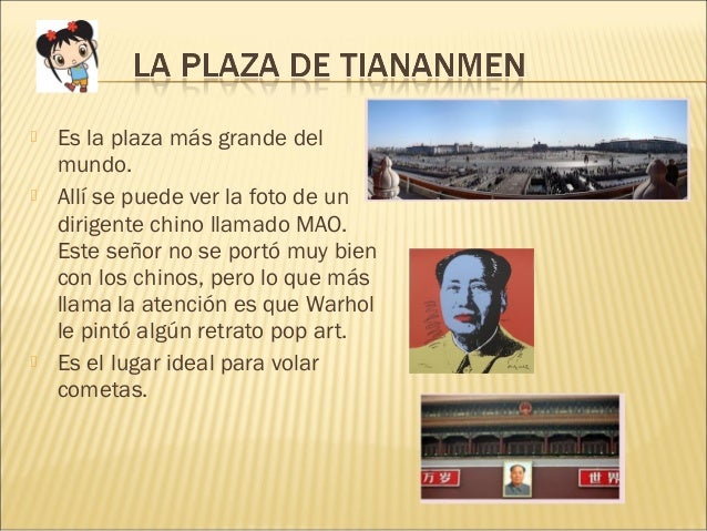  Entre los muchos lugares que
podemos visitar, es el Gran
Buda, que es una estatua de
bronce de 34 metros de
altura y 250...