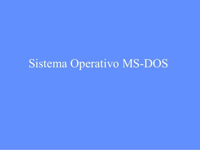MS DOS BAJAR ms dos bajar: