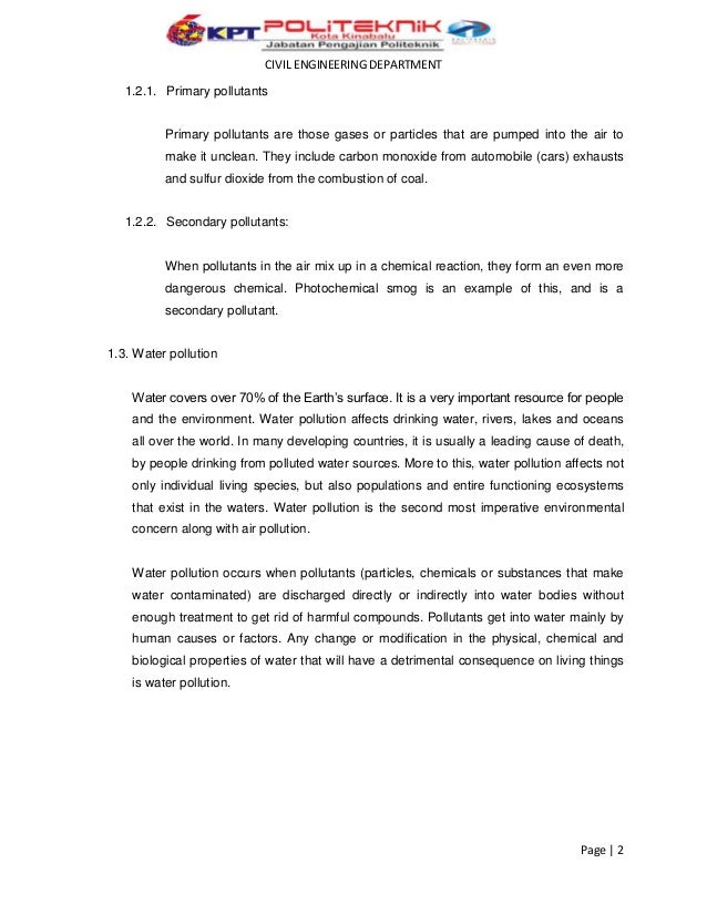 Thesis on air pollution pdf