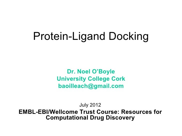 Protein Ligand Docking Program Gold