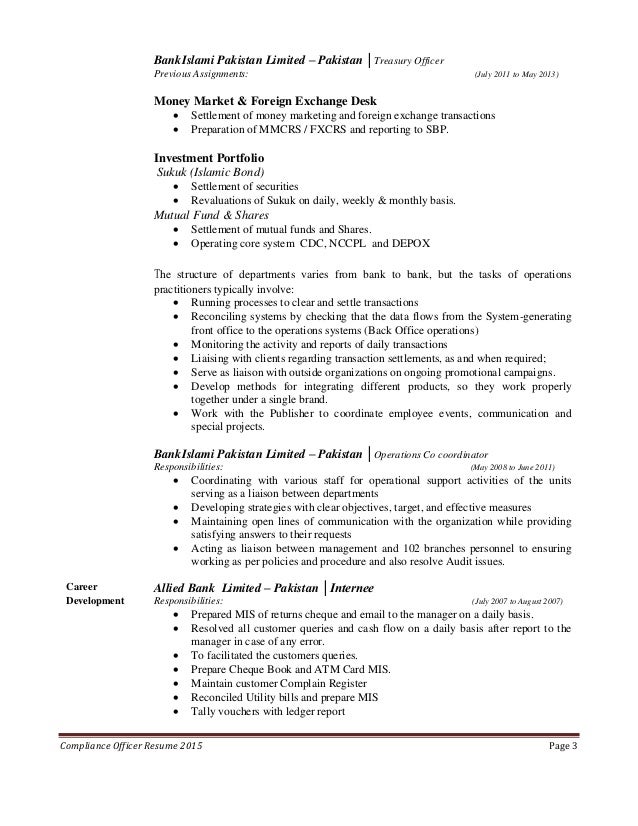 copy resume format