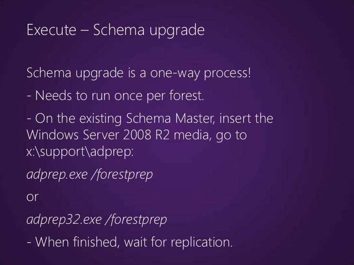 Windows Server 2008 Adprep Google