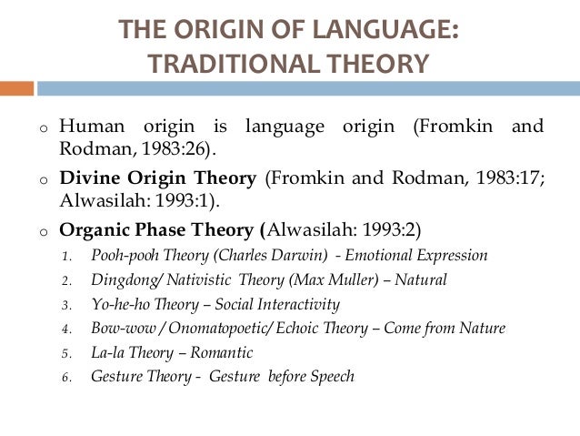 the origin of language essay the origin of language essay