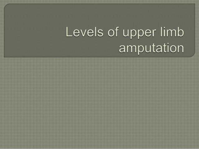 limb prothesis limb prothesis
