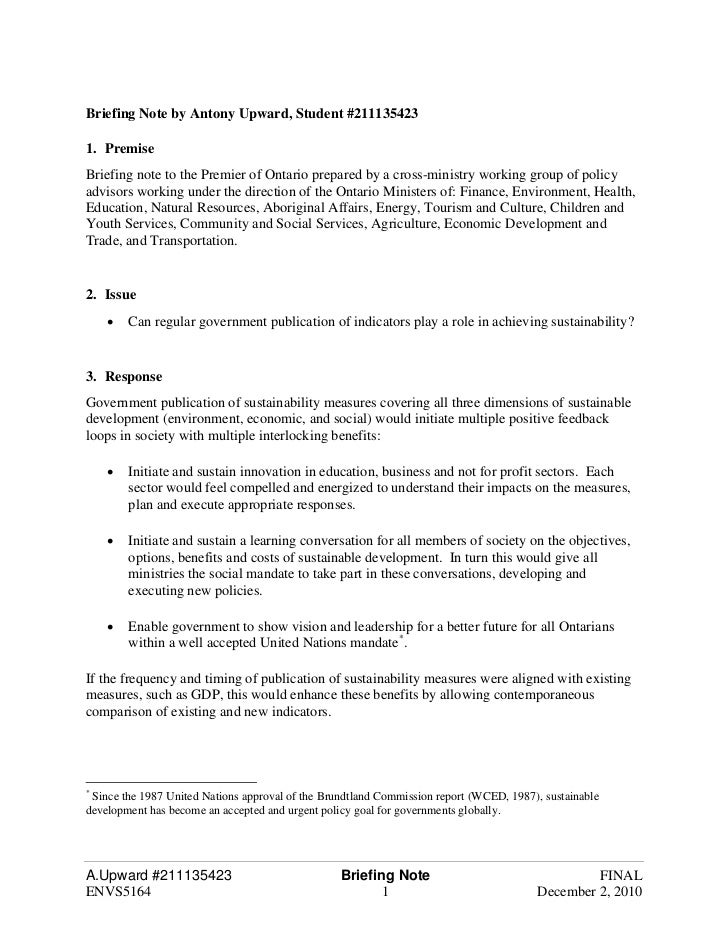 Briefing Note Can Regular Government Publication Of Briefing Note Can Regular Government Publication Of