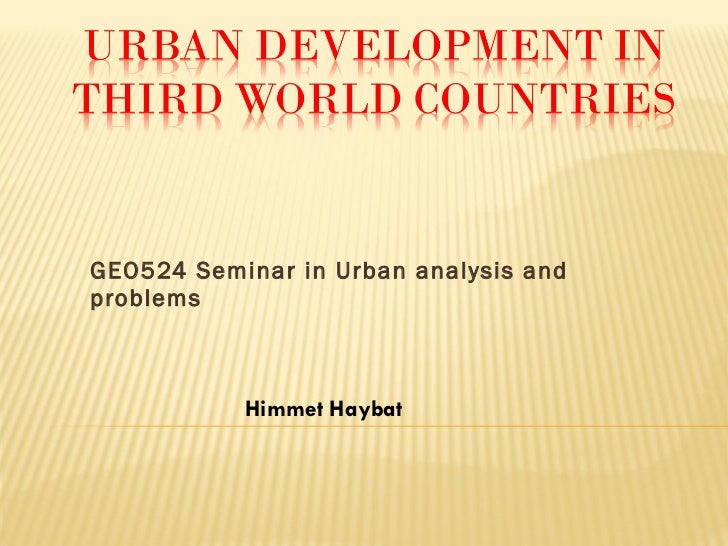 Problems of third world countries essay