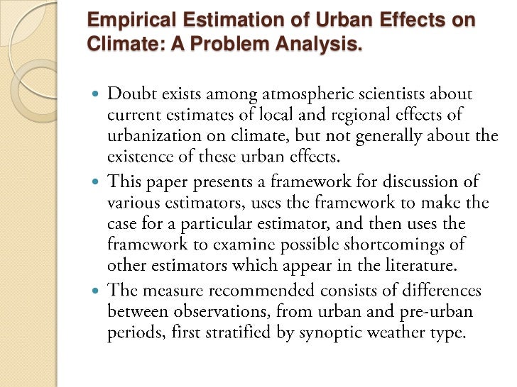 Essay On Urbanisation