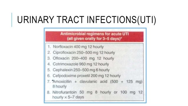 what is the strongest antibiotic for urinary tract infections