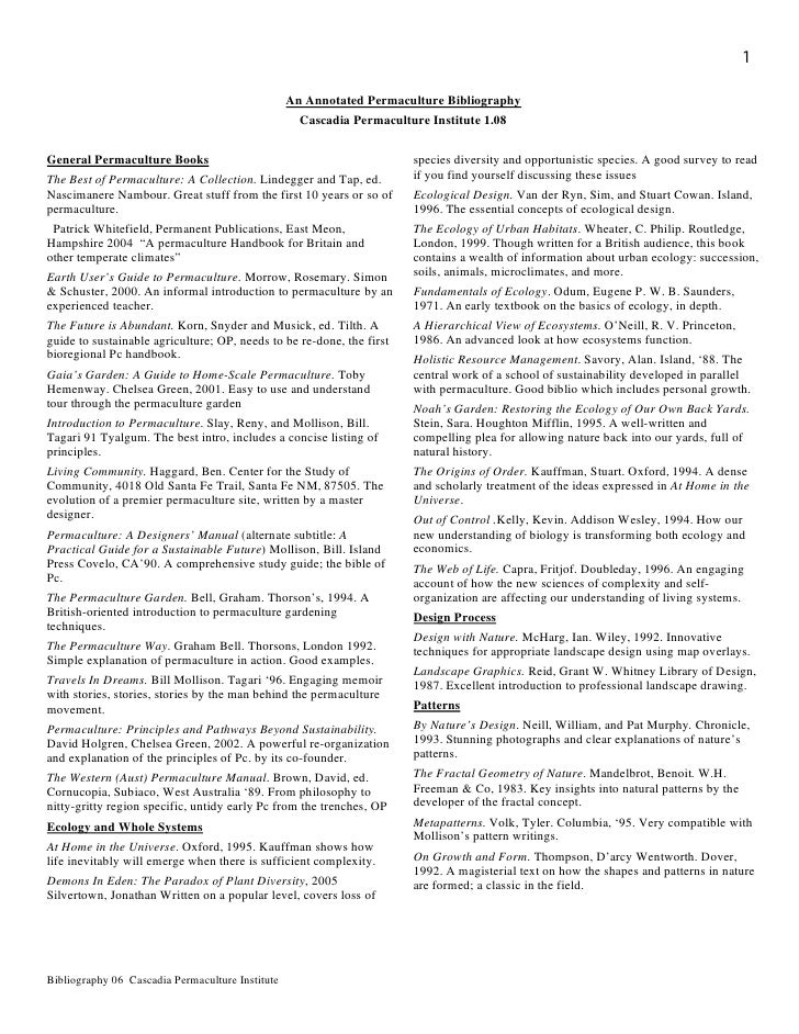 Buy annotated bibliography