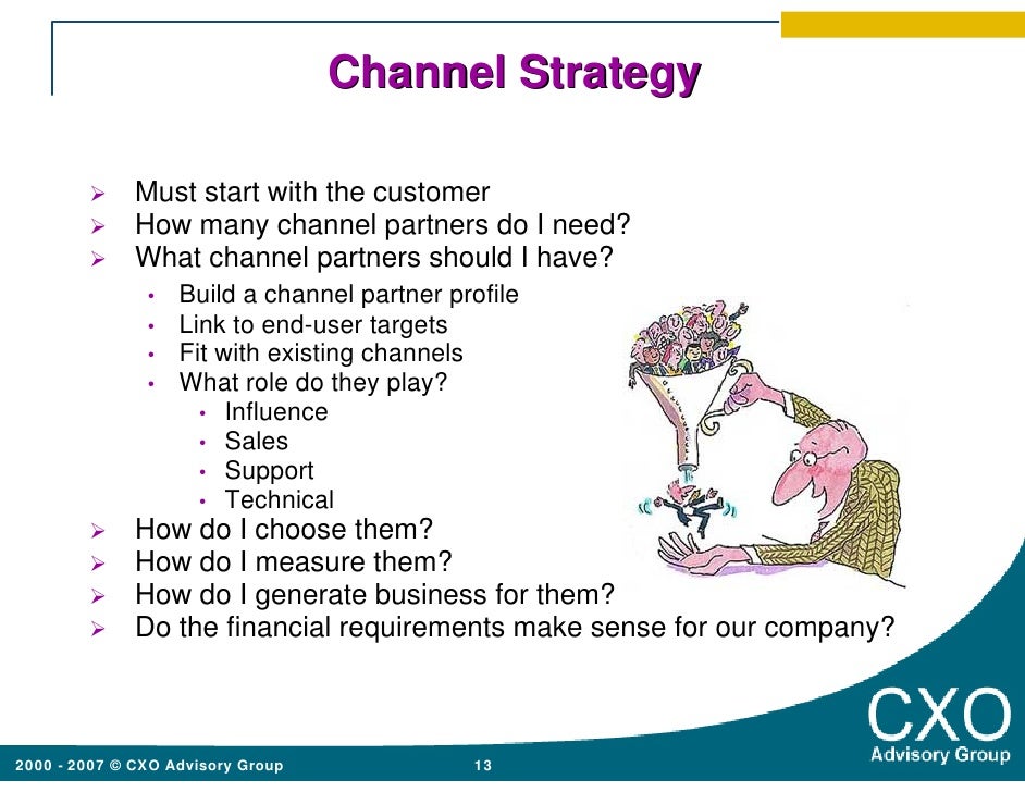 Distribution channels in a business plan