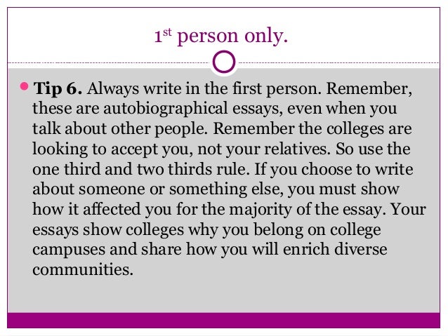 Writing essay for college application joke