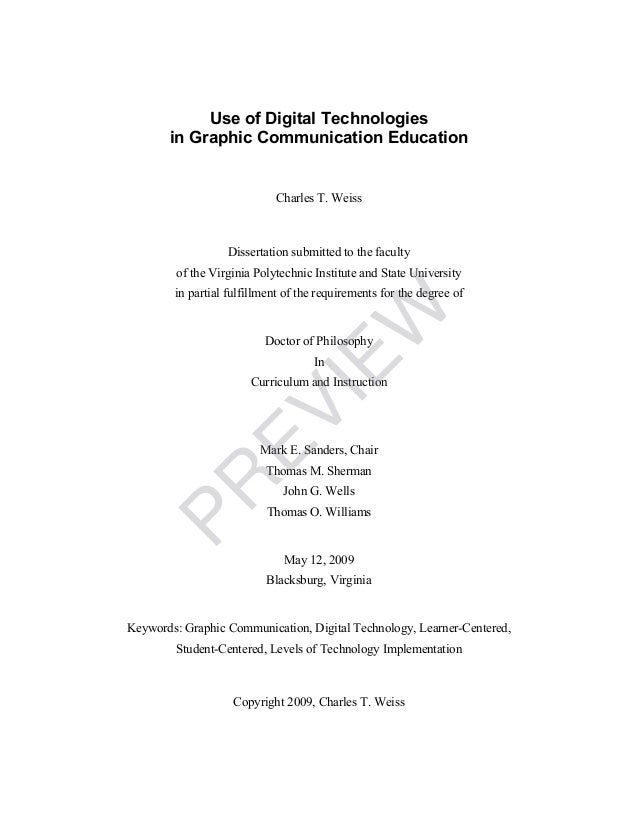 Phd thesis digital communication