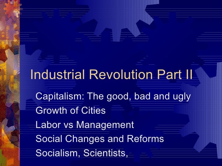 Industrial Revolution part II