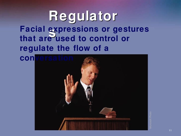 Non verbal behavior