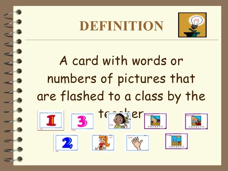 Using Flashcards With Young Learners