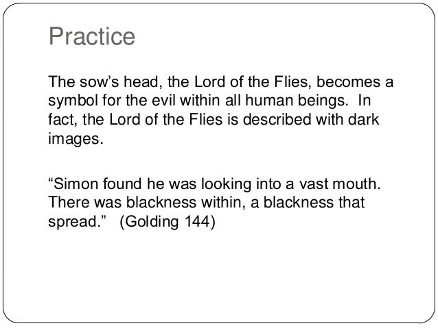 Lord of the flies essay symbolism