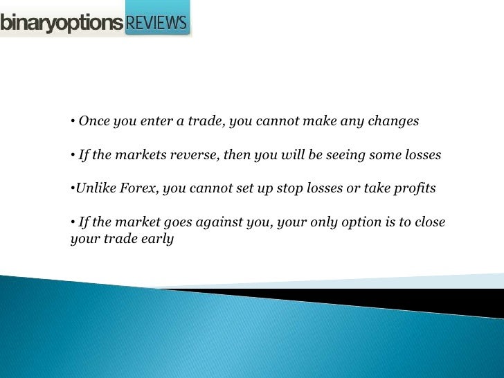 Making money through binary options