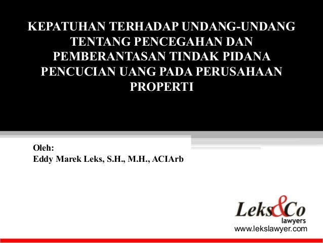 kepatuhan terhadap undang undang tentang pencegahan dan kepatuhan terhadap undang undang tentang pencegahan dan