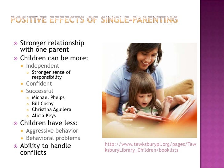The Effects Of Single Mothers On The