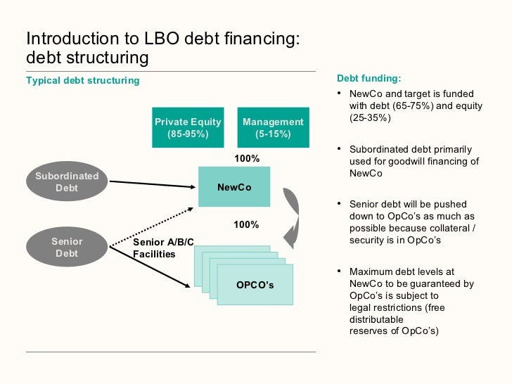 lbo note This note discusses the capital structure often found in lbo transactions although the specifics of each capital structure vary case by case, in any given year. lbo note This note discusses the capital structure often found in lbo transactions although the specifics of each capital structure vary case by case, in any given year.