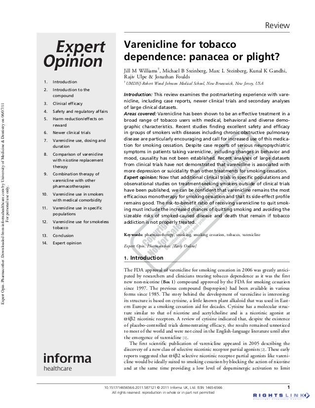 varenicline pharmaceutical of the future essay Varenicline clinical trials - find paid clinical trials for varenicline and other medications and devices employment papers. varenicline pharmaceutical of the future essay Varenicline clinical trials - find paid clinical trials for varenicline and other medications and devices employment papers.