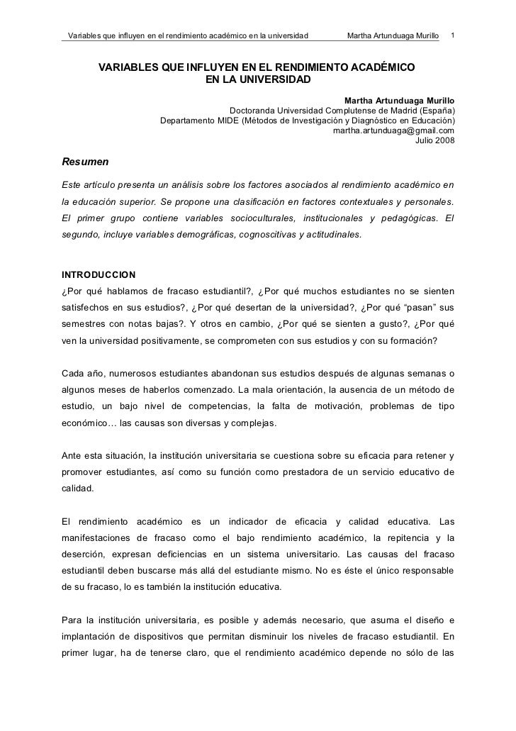 académico