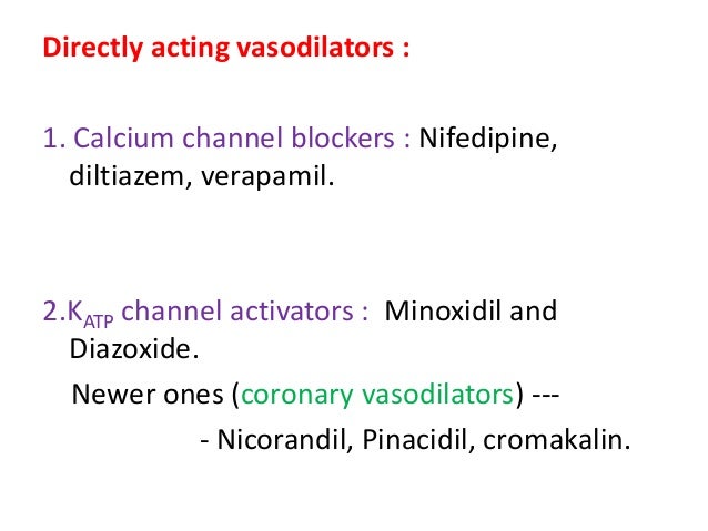 Calcium Channel Blockers Viagra