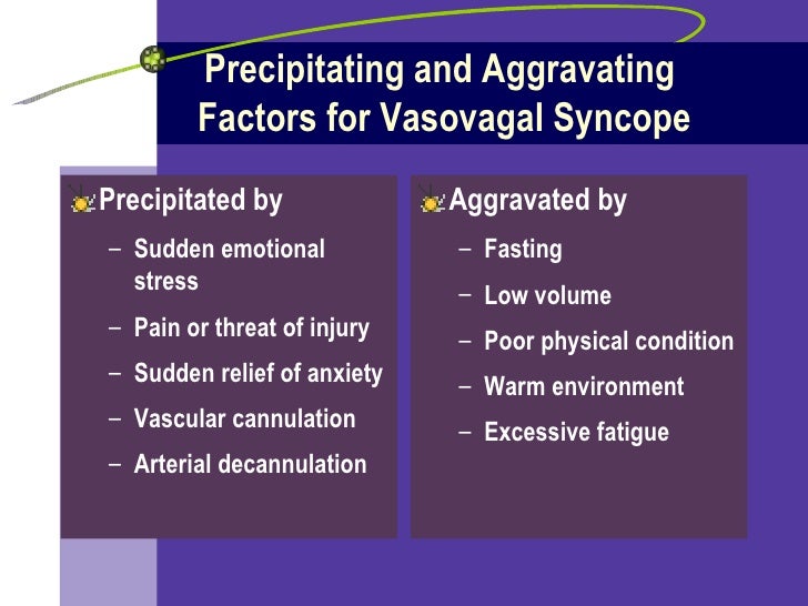 Vasovagal Syncope