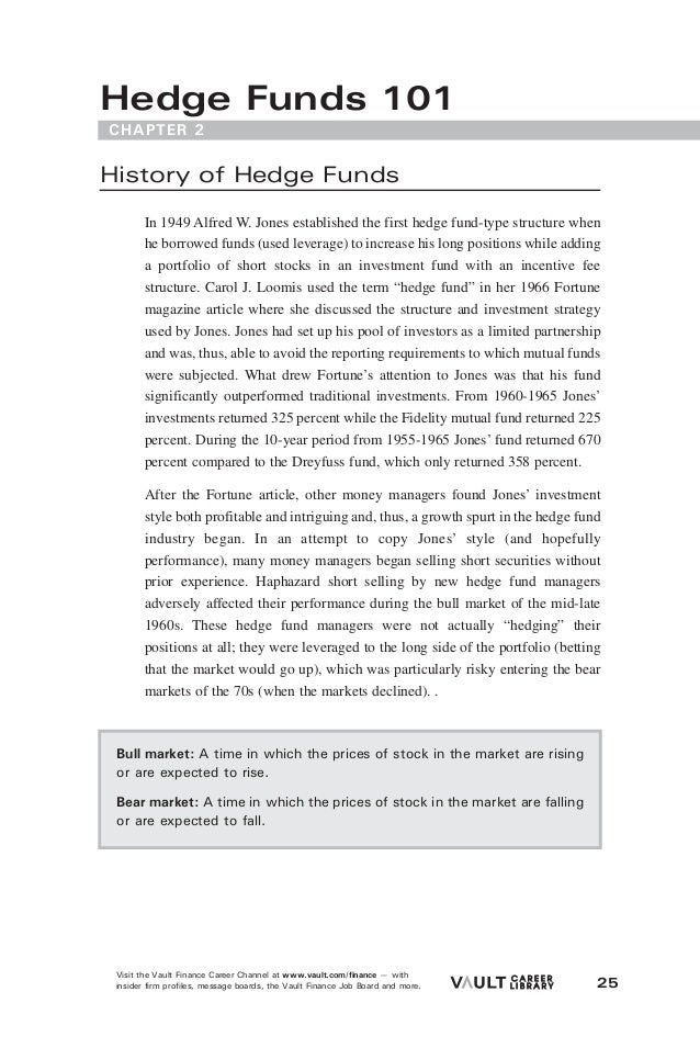 Trading strategies employed by hedge funds