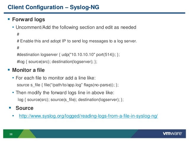 example rsyslog