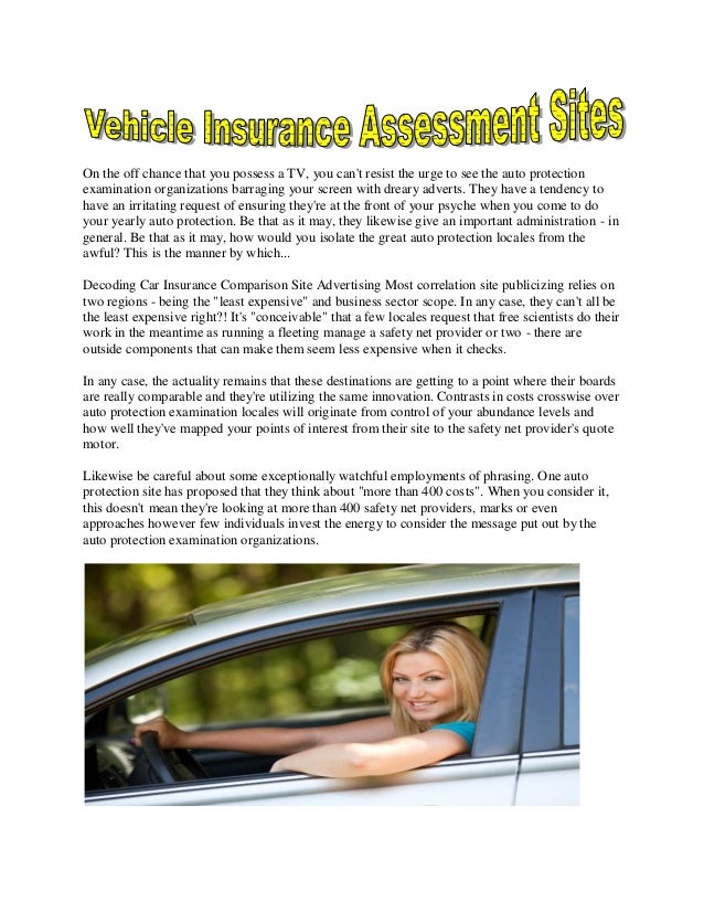 Home - Car Insurance Comparison SitesCar Insurance ...