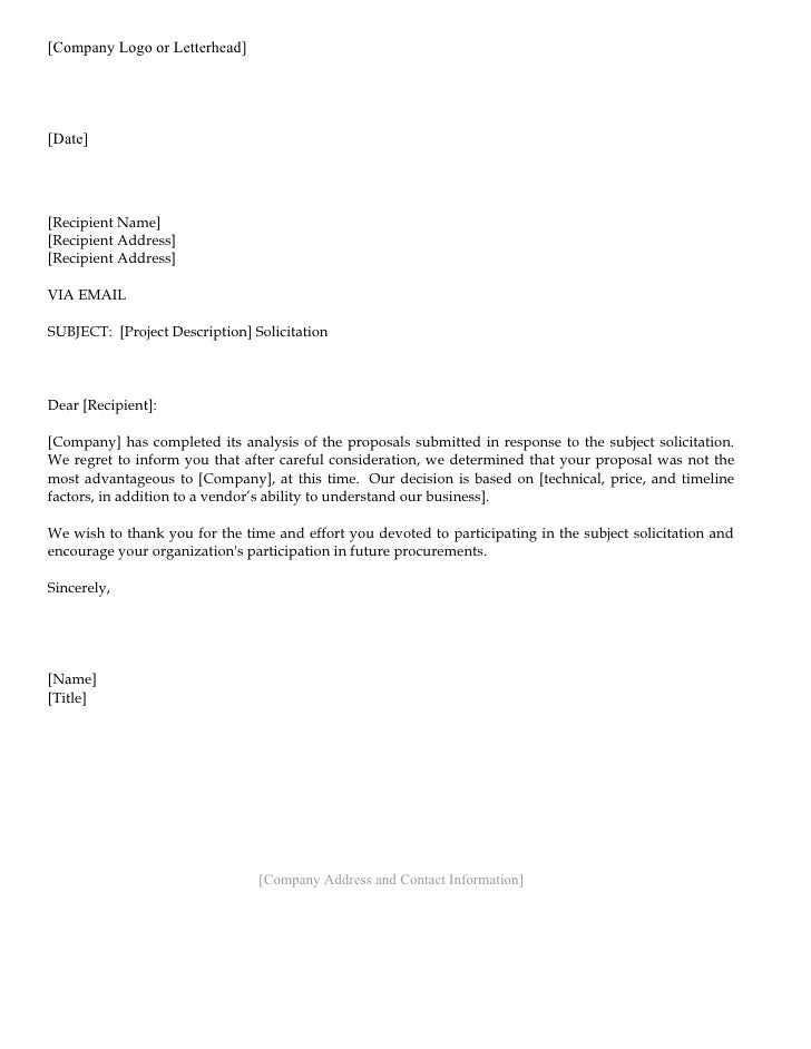 Grant Request Denial Letter Grant Request Denial Letter