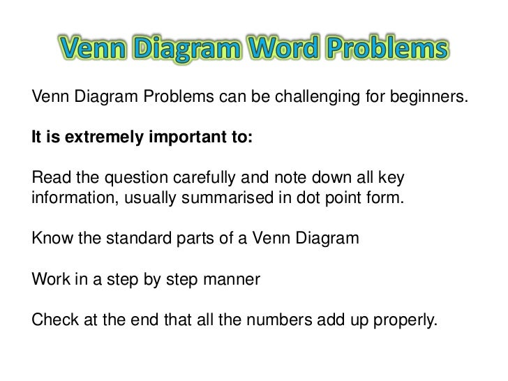how to solve venn diagram problems venn diagram word problems how to solve venn diagram problems venn diagram word problems
