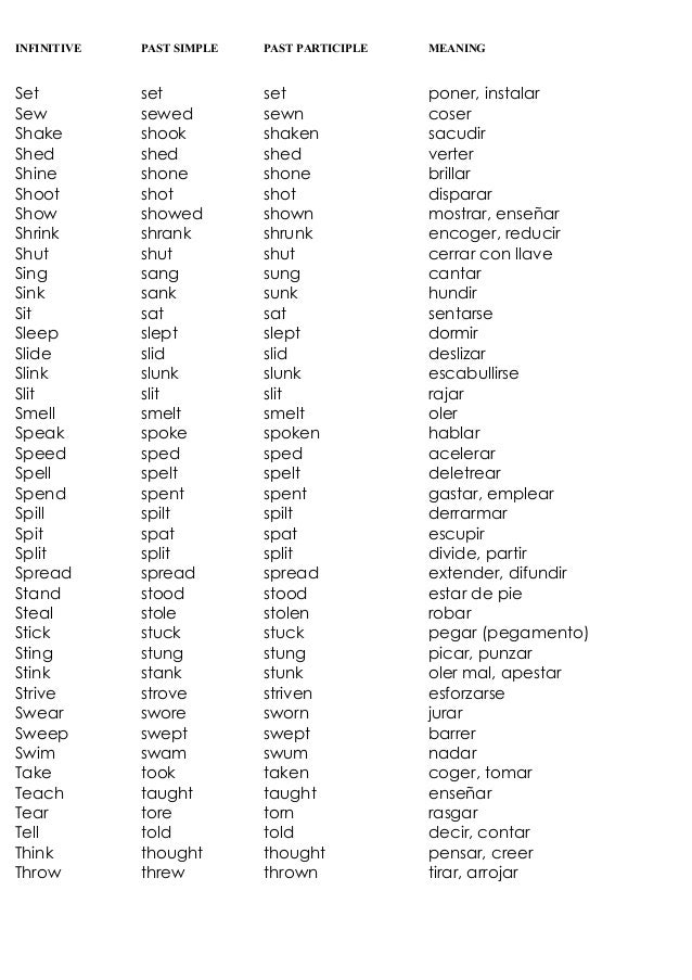 Verbs