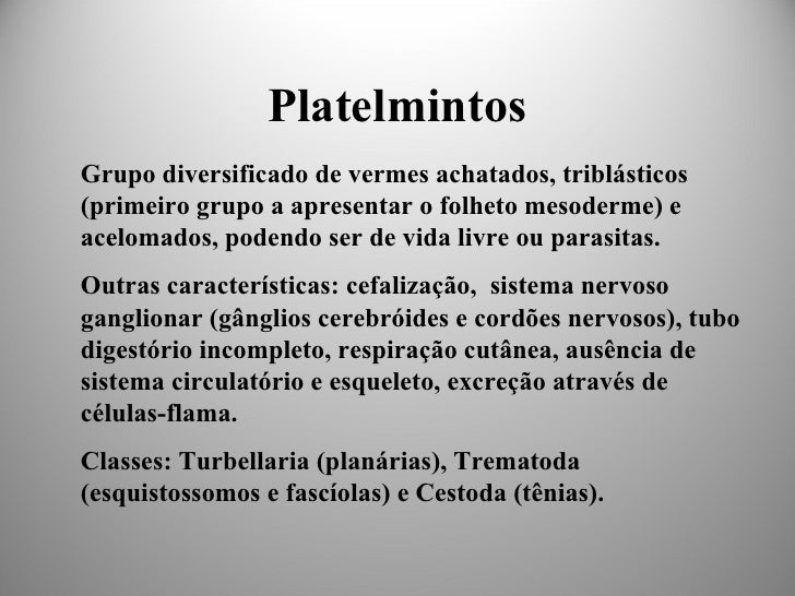 Enema com para remoção de parasitas