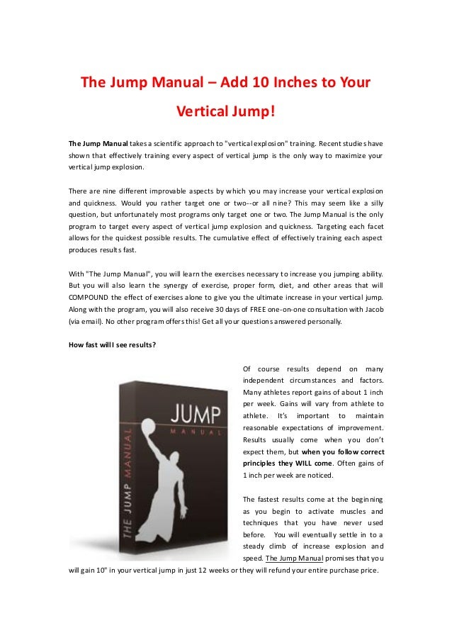 Workout Programs To Increase Vertical Jump