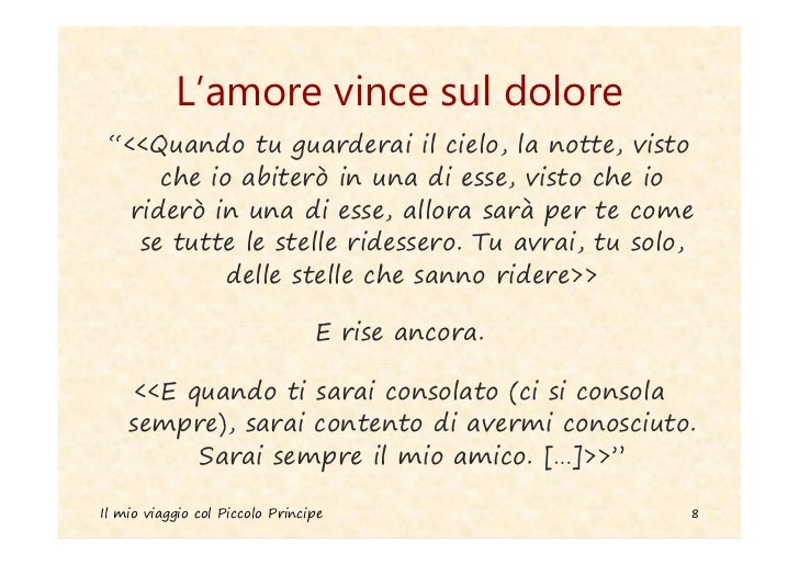 Quando Tu Guarderai Il Cielo La Notte Il Piccolo Principe