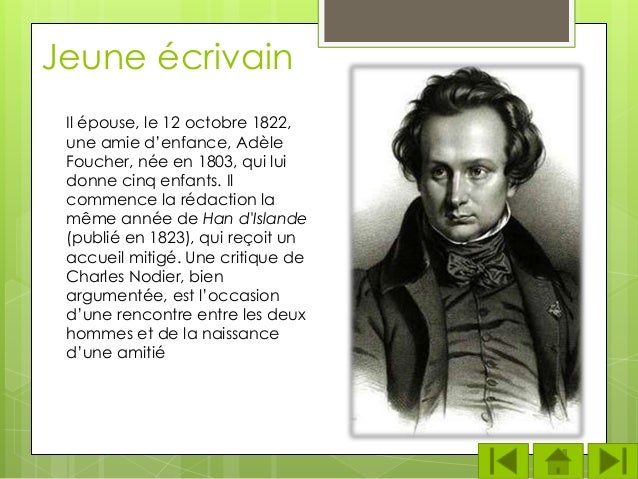 Rencontre marquante de victor hugo