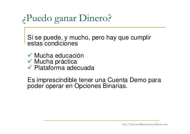 Opciones binarias usa