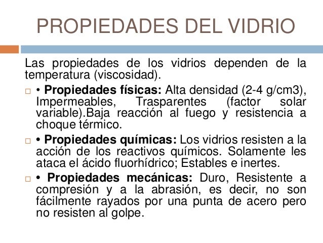 Vidrio