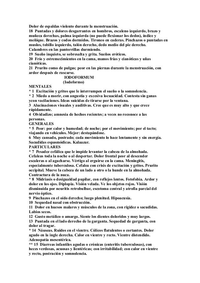 La osteocondrosis duele la espalda y el esternón
