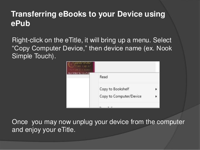 How To Borrow Ebooks From Public Libraries With A Nook