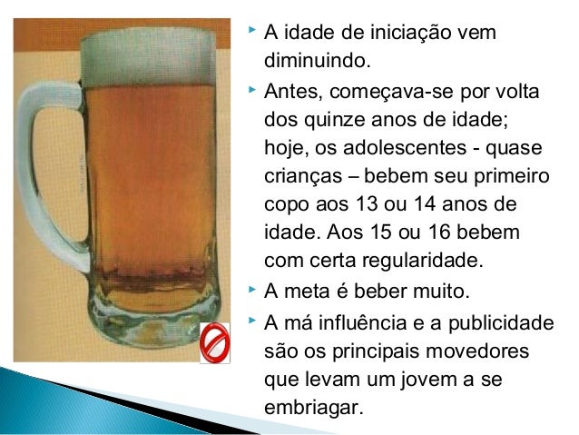 Deixar de beber pelo método de Allen uma multa